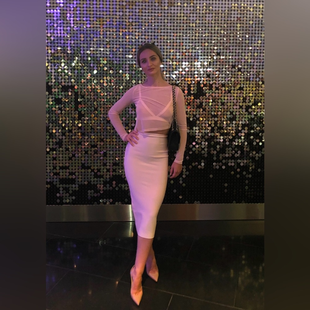 House of CB tri pieces set. Size XS